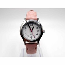 Timex Indiglo Watch Women New Battery Pink Seconds Hand 23mm R2 - £17.41 GBP