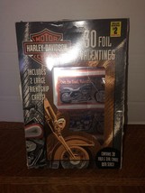 NOS 2004 Harley Davidson Motorcycle 30 Foil VALENTINES NIP - $16.95