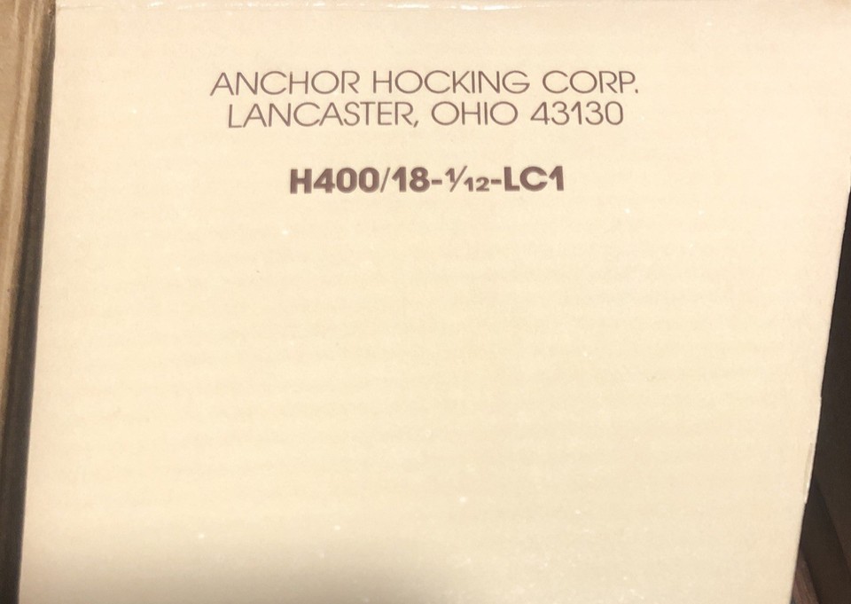 Anchor Hacking Coach House Collectibles Casserole Set W/Cover H400/18 New Ohio Item image 8