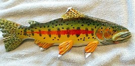 &quot; Cali&quot; Golden Trout, 2022,For Sale Right Face -13 inch,#17, Ready to Ship! - $47.52