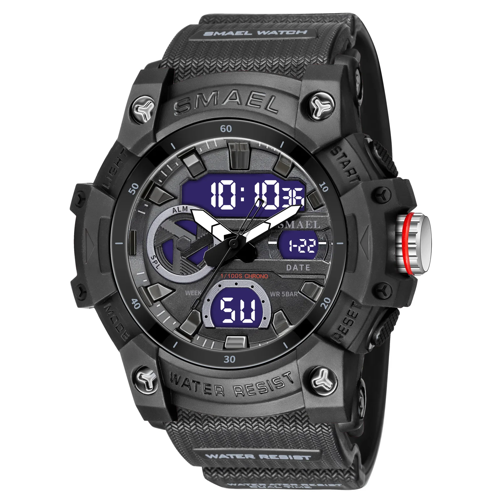 Sport Watches Waterproof Brand Dropshipping Watch Stopwatch Alarm Clock 8086 You - £23.82 GBP