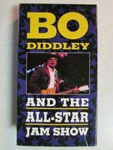 Bo Diddley And The ALL-STAR Jam Show 1992/1985 Vhs Videotape Ntsc 084 173-3 Oop - £5.42 GBP