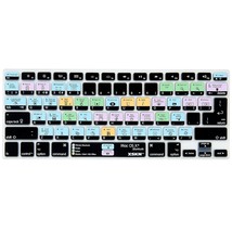 XSKN Mac OS X Shortcut Silicone US and EU Common Version Keyboard Skin C... - £28.78 GBP