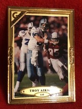 Troy Aikman Dallas Cowboys QB #135 Topps 1997 Football Card LN - £2.35 GBP