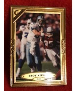 Troy Aikman Dallas Cowboys QB #135 Topps 1997 Football Card LN - £2.32 GBP