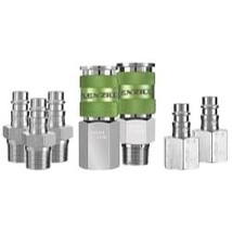 Legacy Manufacturing Flexzilla High Flow Coupler &amp; Plug Kit, 7 pc - $1,908.84 MXN