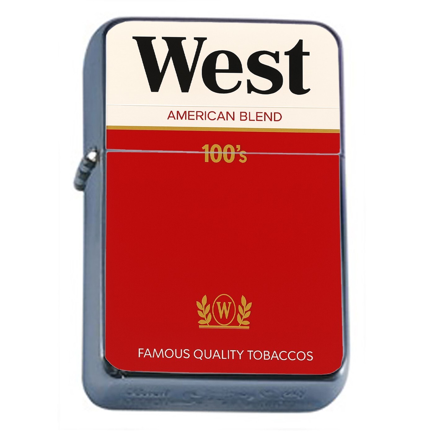 Vintage American Brand Cigarette Ad Oil Lighter - $14.80