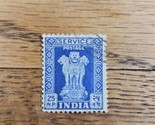 India Stamp Asoka Pillar 25np Used - $0.94