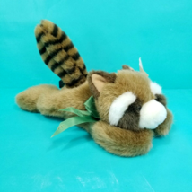 Raccoon Fancy Zoo A&amp;A Realistic Brown White Plush Stuffed Wild Animal 9&quot;... - £15.81 GBP