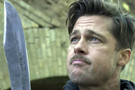 Brad Pitt Grimacing Holding Machete Inglorious Basterds 11x17 Mini Poster - £10.38 GBP