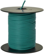 Southwire 55835023 Primary Wire, 18-Gauge Bulk Spool, 100-Feet, Green - £19.96 GBP