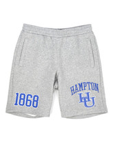 Hampton University Men&#39;s Short Hbcu College Sweat Shorts Bottoms - $34.99