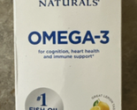 06/28 Nordic Naturals Omega-3, Lemon Flavor - 120 Soft Gels - 690 mg Ome... - $19.79