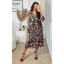 Leopard Print Maxi Dress - £49.45 GBP