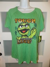 Sesame Street Tough Luck Oscar the Grouch T-shirt Size XL Women&#39;s NEW - £15.43 GBP