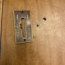 Singer 401a Sewing Machine Replacement OEM Part   Face Plate &amp; Screws - $15.30