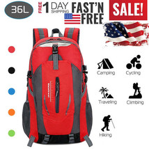 [Pack of 2] 36L Outdoor Backpack Waterproof Daypack Travel Knapsack - £31.64 GBP