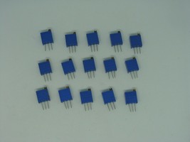 15Pcs 3296W Potentiometer Kit Set 100 Ohm 2 Mohm 0.5W Variable Trimmer Resistor - £8.53 GBP