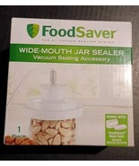 New FoodSaver Vacuum Sealing Accessory Wide-Mouth Jar Sealer  - £11.12 GBP