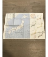 VTG Original 1972 US ARMY Corps Of Engineers Map of Japan 1:3.5MM Scale ... - $41.16 CAD