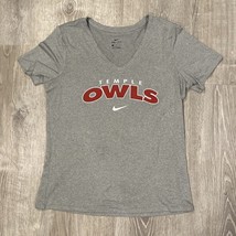 Womens Nike Dri-fit size M Temple Owls T-shirt EUC - £11.95 GBP