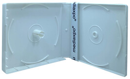 White Color CD/DVD Box up to 16 Discs - $21.18+