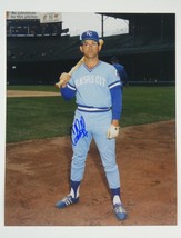 Cookie Rojas Signed 8x10 Photo Kansas City Royals Autographed - $9.89