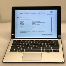 HP Elite x2 1012 G1 Tablet/Laptop m5-6y57  1.10GHz 8GB DDR3 256GB SSD No OS - £89.59 GBP