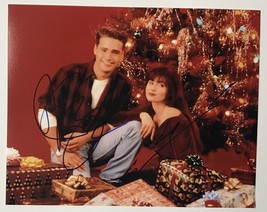 Shannen Doherty &amp; Jason Priestley Autographed &quot;Beverly Hills 90210&quot; Glossy 8x10  - £100.38 GBP