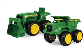 John Deere Sandbox Toys - Includes Dump Truck Toy And Tractor Toy, Pack Of 1 - £24.28 GBP