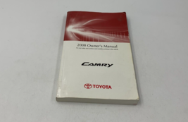 2008 Toyota Camry Owners Manual Handbook OEM G02B05054 - £24.88 GBP