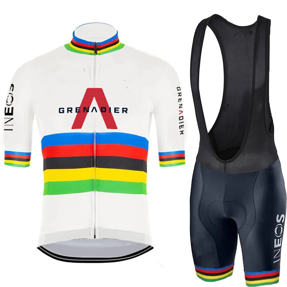  new ineos grenadier cycling a set men s summer cycling clothing road bike suit bicycle thumb200