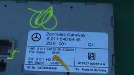 Mercedes Zentrales Central Gateway Control Module Relay A2115408445 image 2
