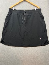 Earth Yoga Skort Skirt  Women&#39;s Size XXL Active Tennis Susan G. Komen Black - £21.95 GBP