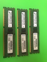 Micron 6GB(3X2GB) 2RX8 PC3 - 10600R (DDR3 1333) MT18JSF25672PDZ-1G4F1AB - $11.99