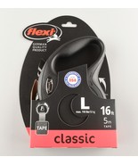 *Flexi Retractable Leash Classic Large 16 FT Tape Color Black - $13.99