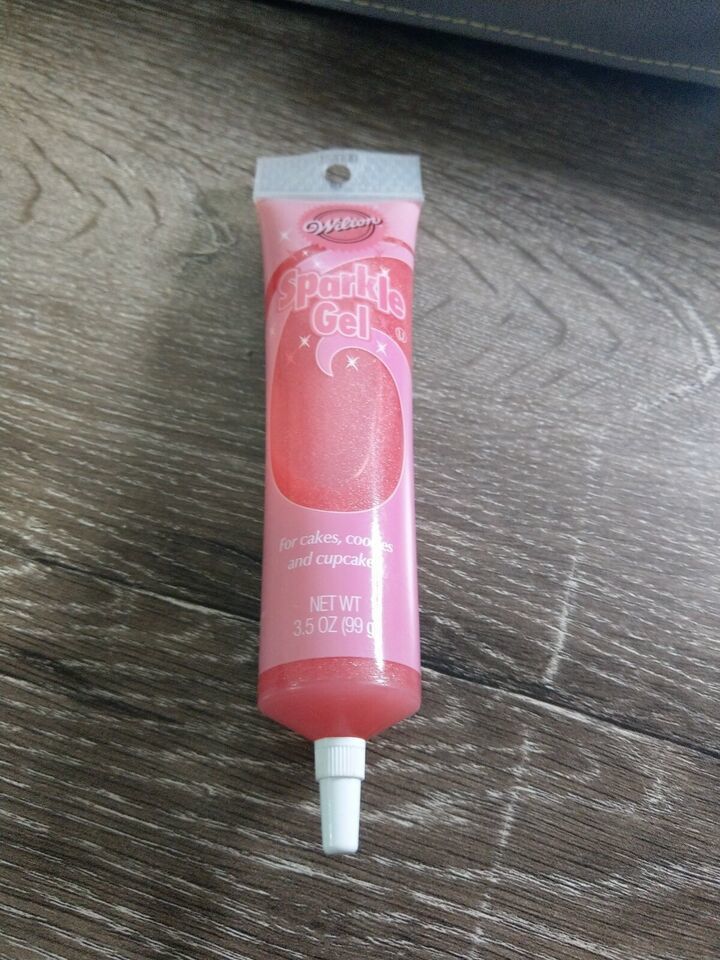 Wilton Sparkle Gel For Writing and Accents Pink. NEW - $12.75
