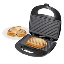 MegaChef Electric Compact Aluminum Nonstick Sandwich Maker in Black - $1,095.03 MXN