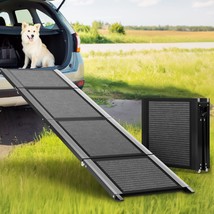 Dog Ramp For Car Large Dog, Extra Wide 63X20In Portable Car Ramp For Large Dog - £63.80 GBP