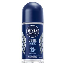 Nivea Men Cool Kick 48 Hours Anti-Perspirant Deodorant Roll On 50 ml - b... - $53.99