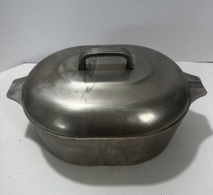 Vintage Wagner Ware Magnalite GHC Roaster w/ Lid 16 in. 8QT 4265 5365 - £108.03 GBP