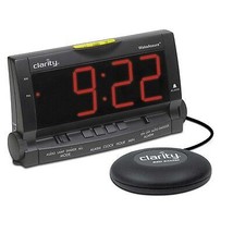 Wake Assure Alarm Clock with Bed Shaker by Clarity - Hearing Loss - Low ... - £63.34 GBP