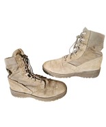 MCRAE Men&#39;s Mil-Spec Hot Weather Coyote Boot w/ Vibram sole Men 9W - $726.80 MXN