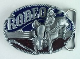 Rodeo Belt Buckle Metal BU45 - $9.95