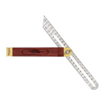 ROX Sliding 7 Inch Adjustable T-Bevel Rosewood Handle Brass Bound for Ca... - £13.76 GBP