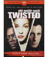 Twisted DVD Movie Ashley Judd Jackson Garcia Horror Suspense Widescreen - £2.78 GBP