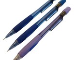 Vtg Lot of 3 Quicker Clicker Mechanical Pencil .7mm Purple Violet w Cap ... - $24.91