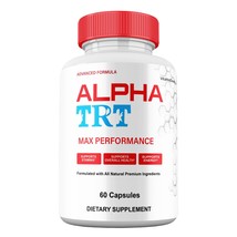 Alpha TRT Capsules for Men, Maximum Strength Formula, AlphaTRT (1 Pack) - $17.33