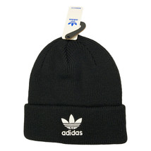 Nwt Adidas Msrp $34.99 Women&#39;s Soft Stretch One Size Fits All Black B EAN Ie Hat - £15.95 GBP