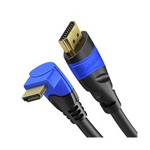KabelDirekt 1m 90 Angle HDMI Cable compatible with HDMI 2.1, 2.0a, 2.0, ... - $22.00